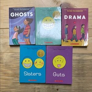 Raina Telgemeier Book Lot Bundle